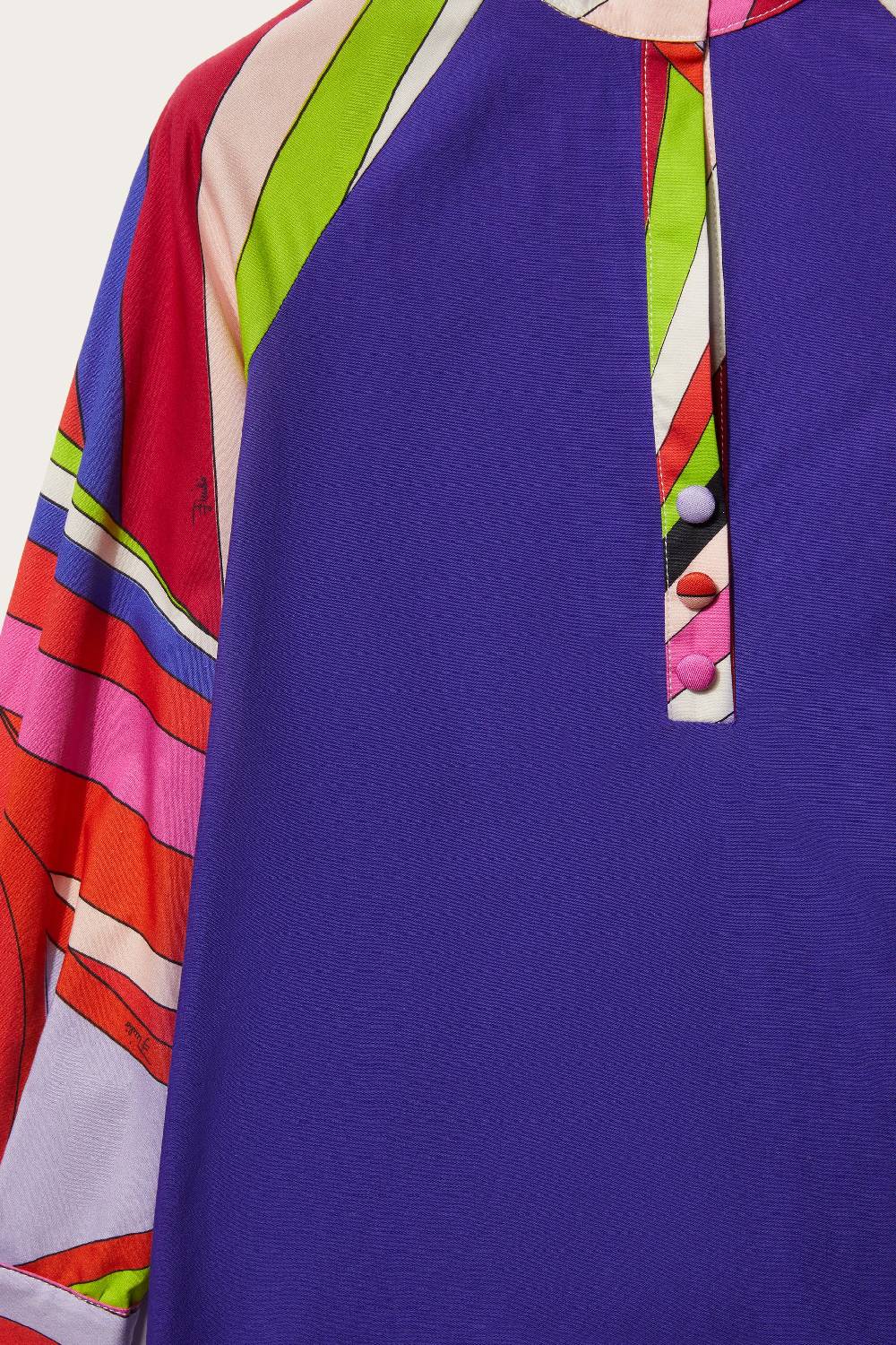 Pucci Iride-Print Cotton Dress