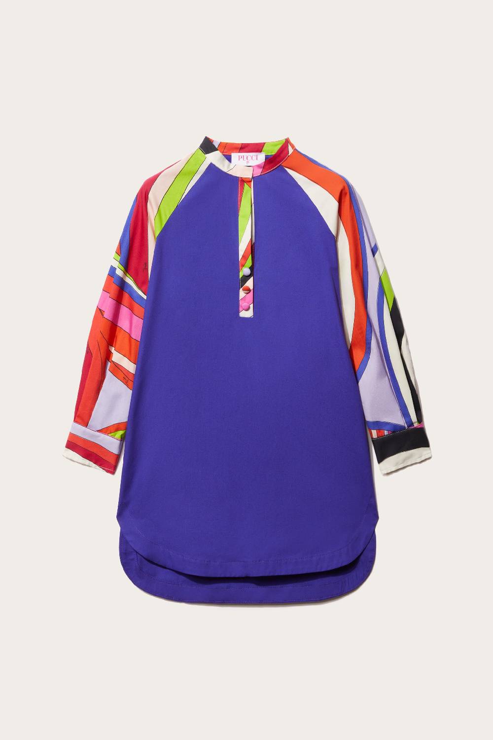 Pucci Iride-Print Cotton Dress