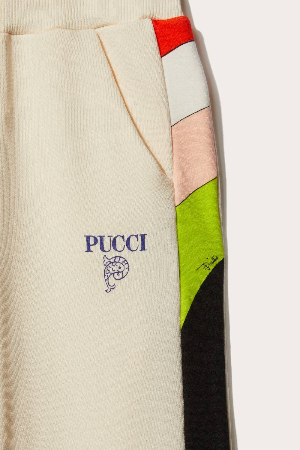 Pucci Iride-Print Cotton Sweatpants
