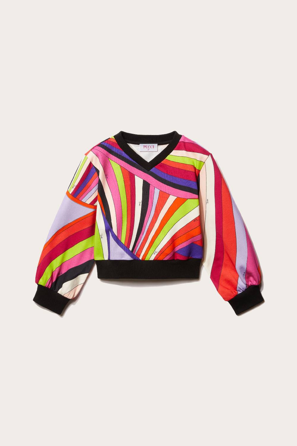 Pucci Iride-Print Cotton Sweatshirt