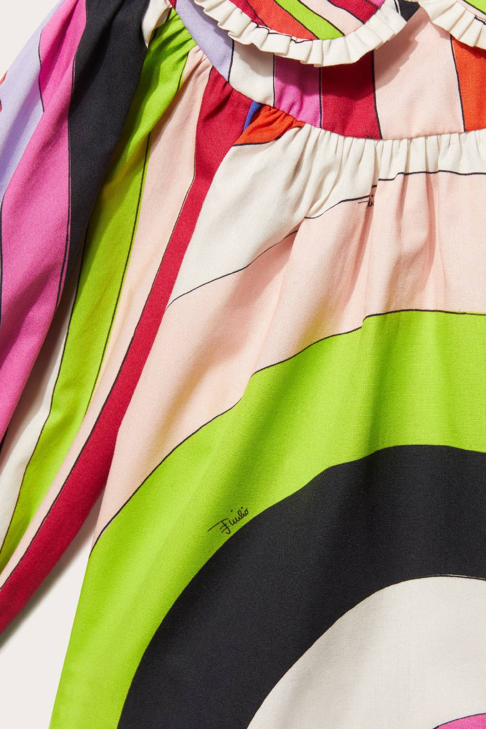 Pucci Iride-Print Cotton Top