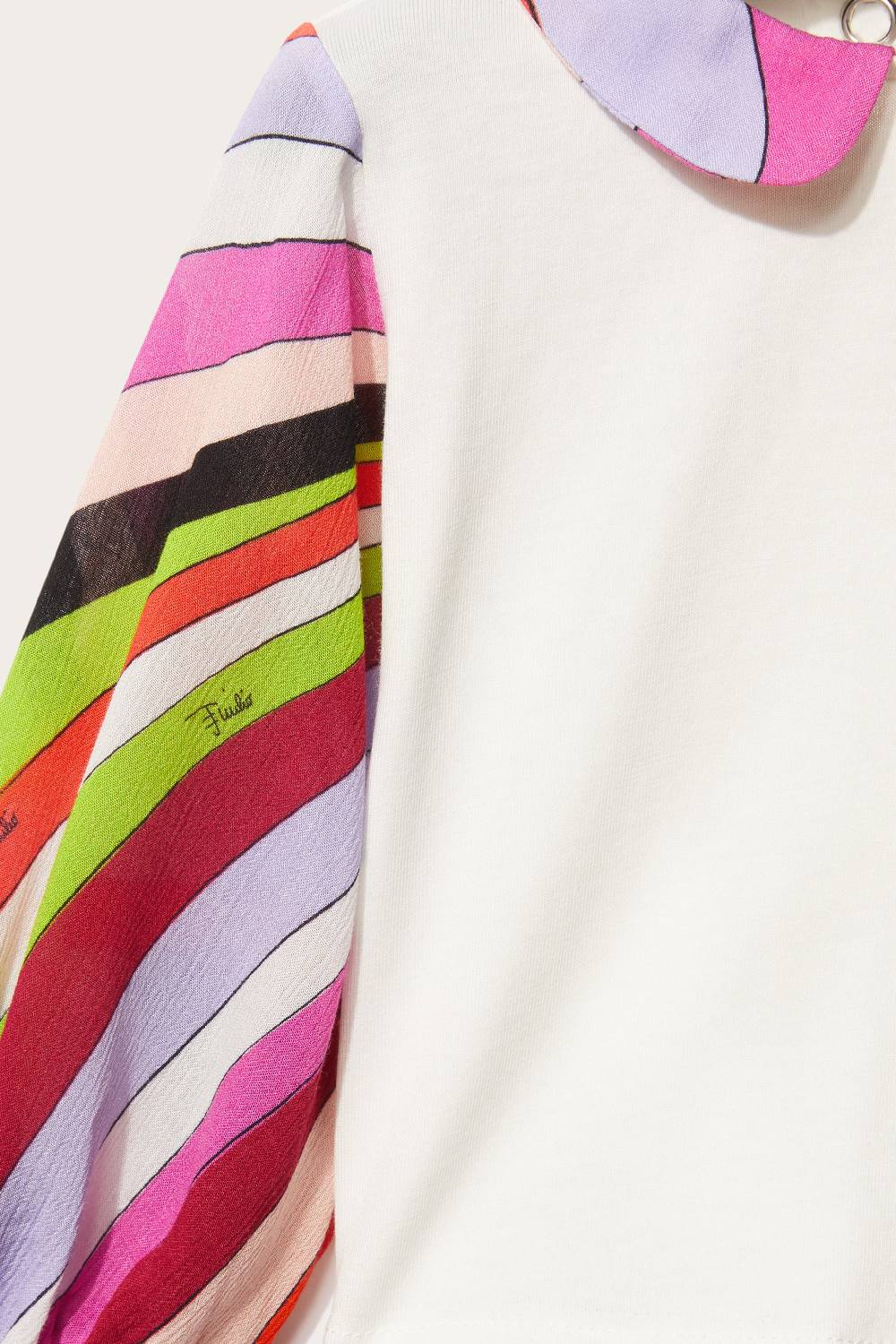 Pucci Iride-Print Cotton Top