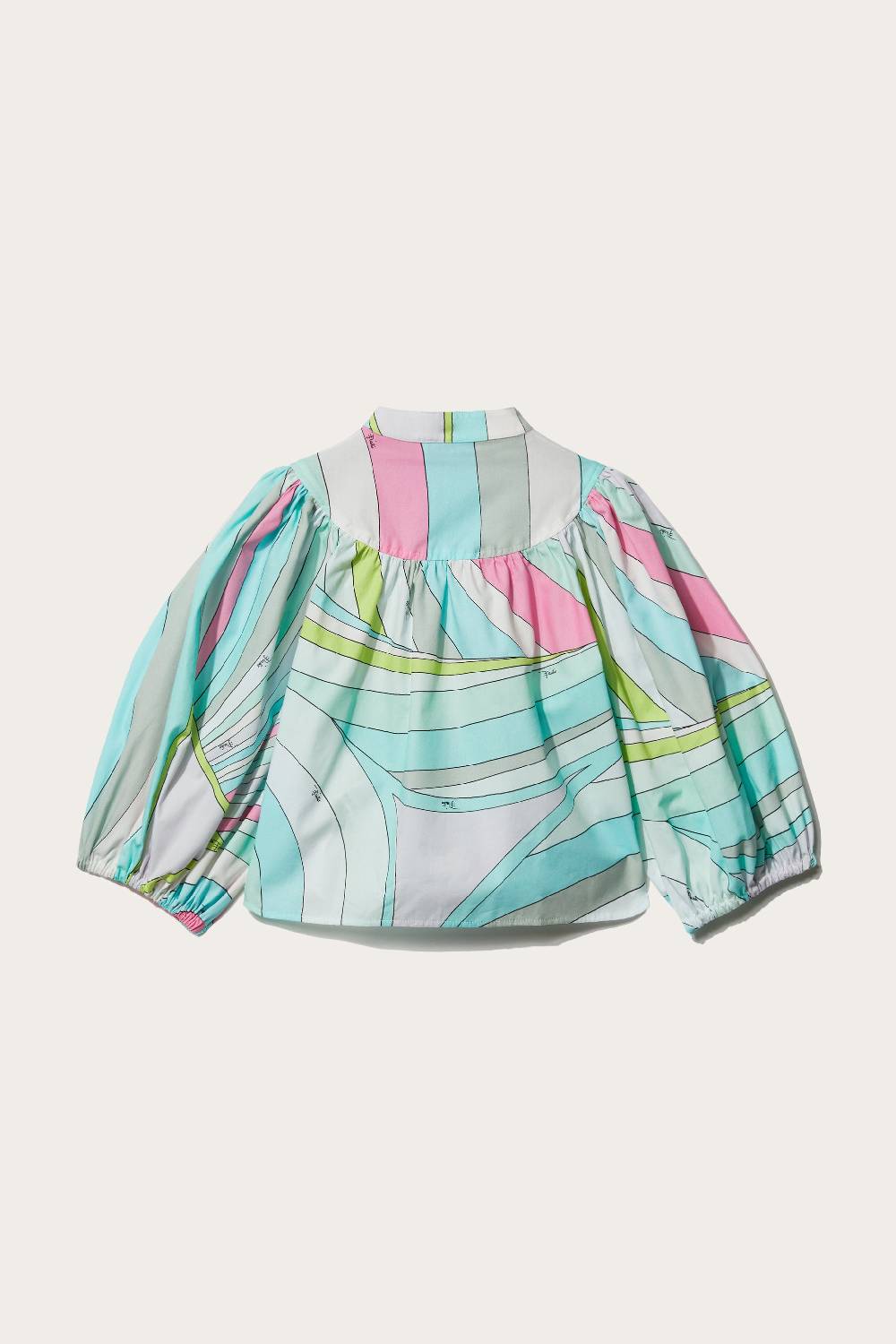 Pucci Iride-Print Cotton Top