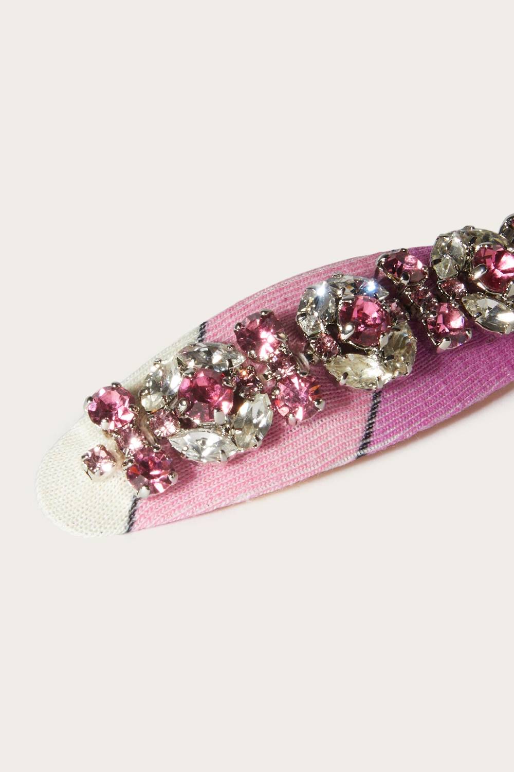 Pucci Iride-Print Crystal Hair Clip