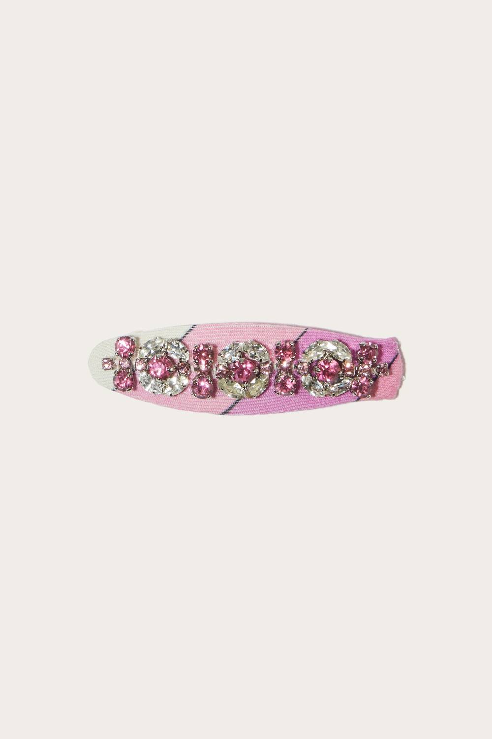 Pucci Iride-Print Crystal Hair Clip
