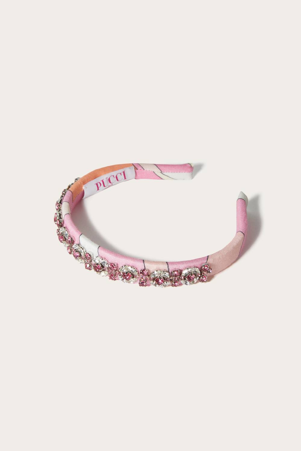 Pucci Iride-Print Crystal Headband