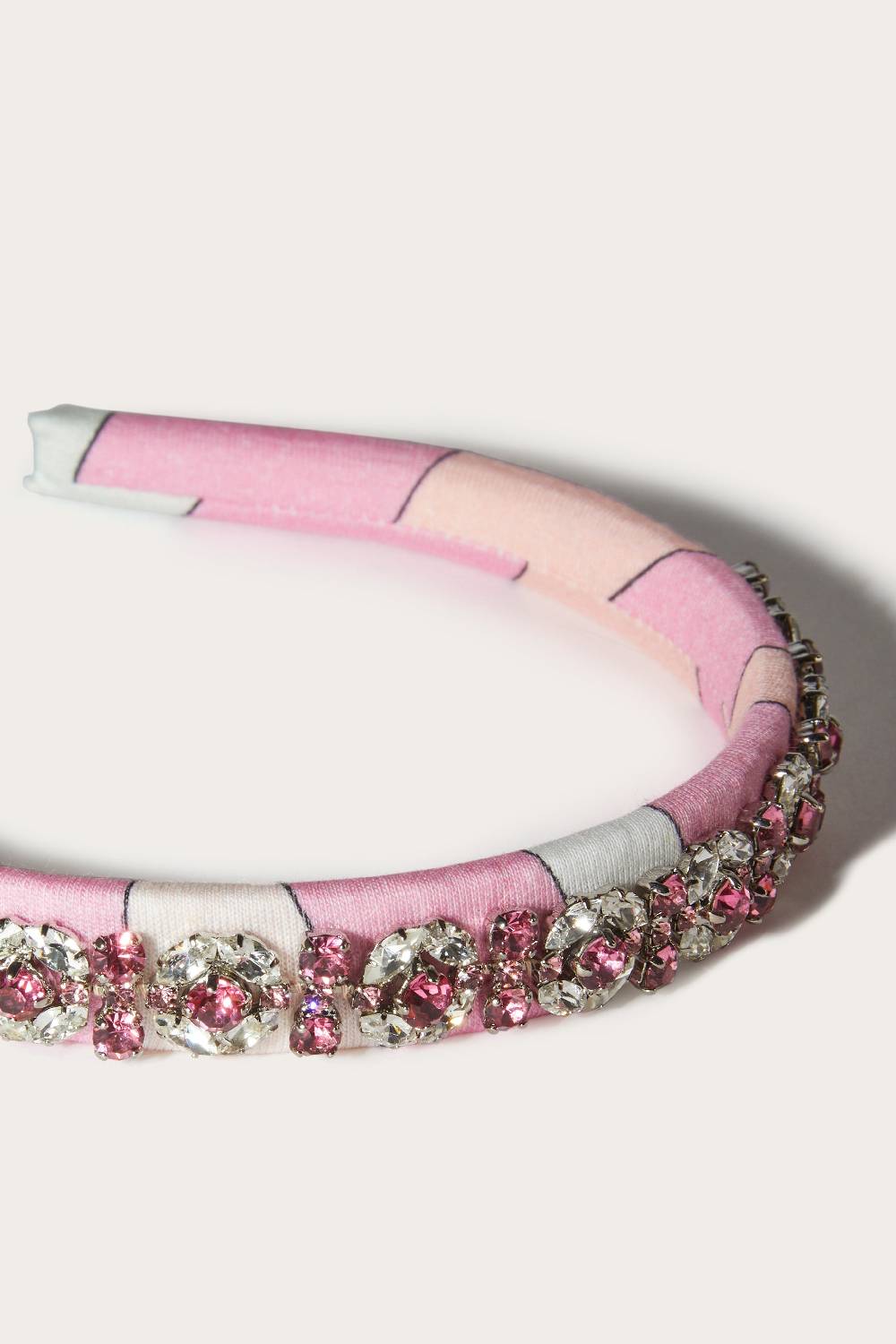Pucci Iride-Print Crystal Headband