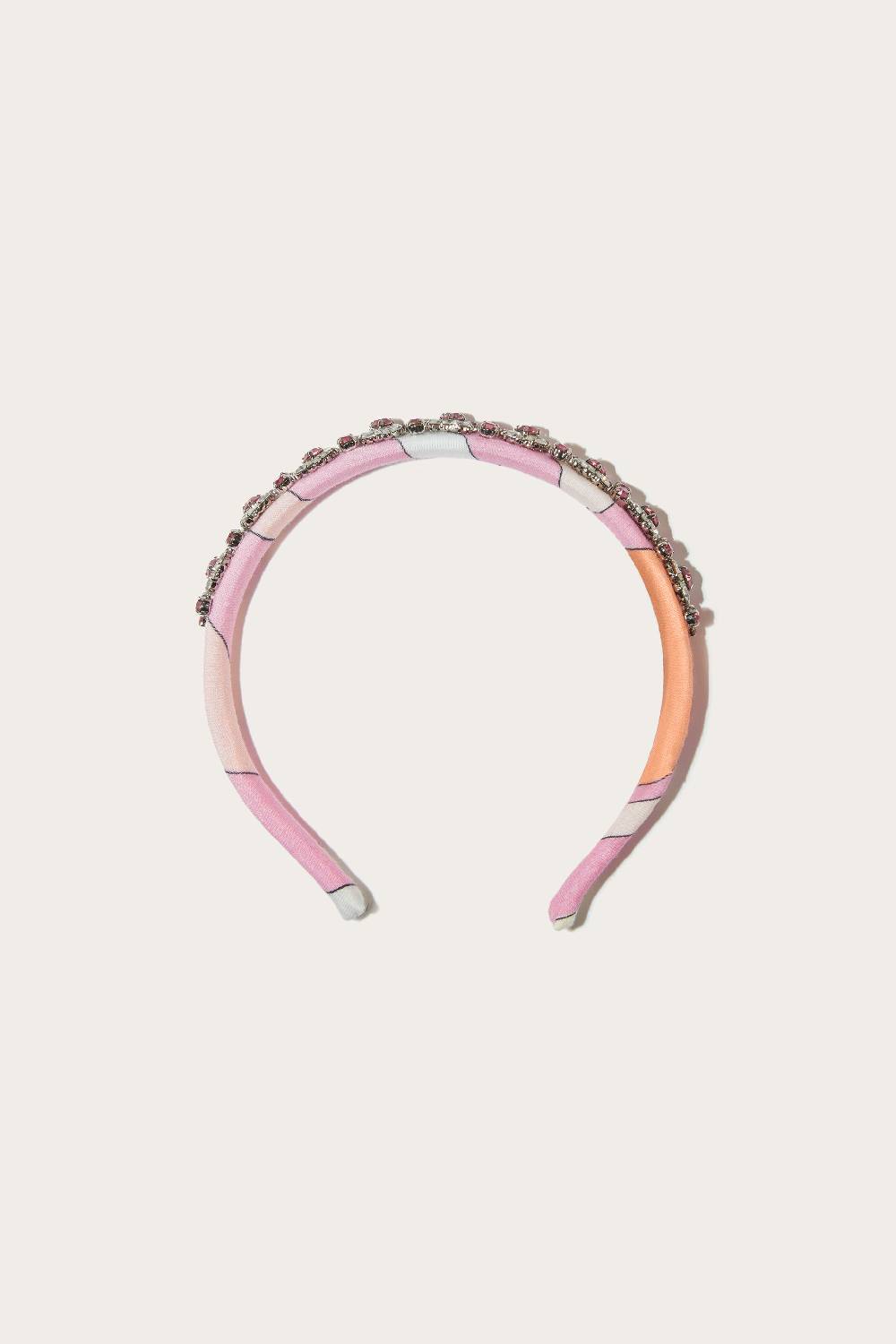 Pucci Iride-Print Crystal Headband