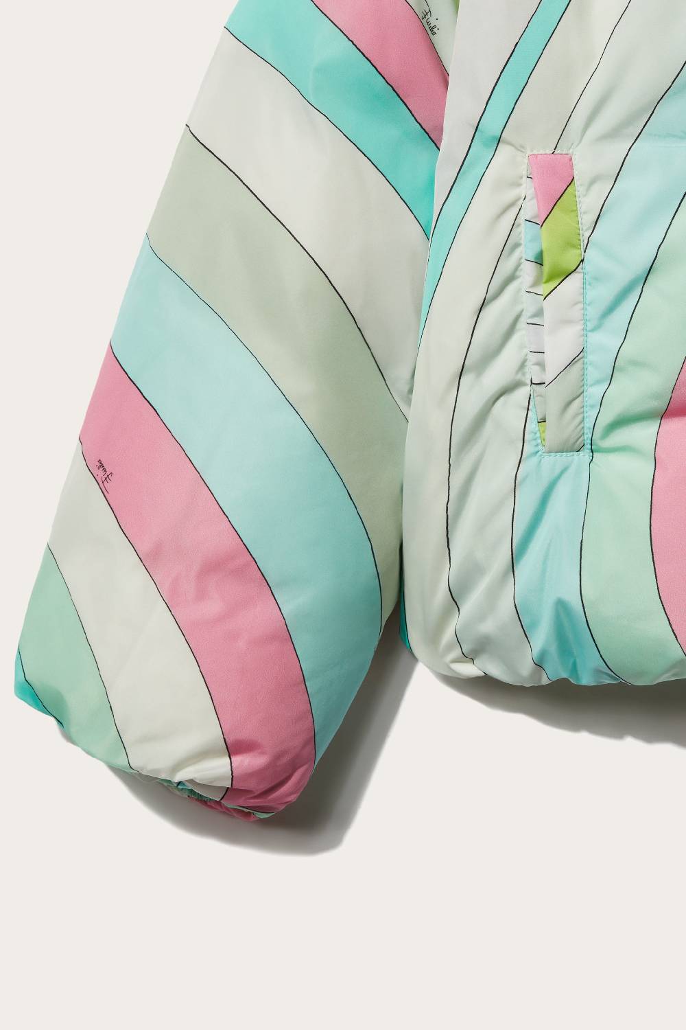 Pucci Iride-Print Puffer Jacket