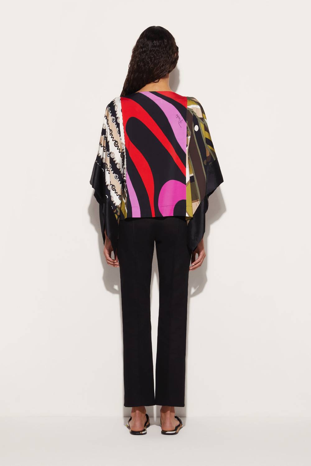 Pucci Kaftano Con Stampe Patchwork