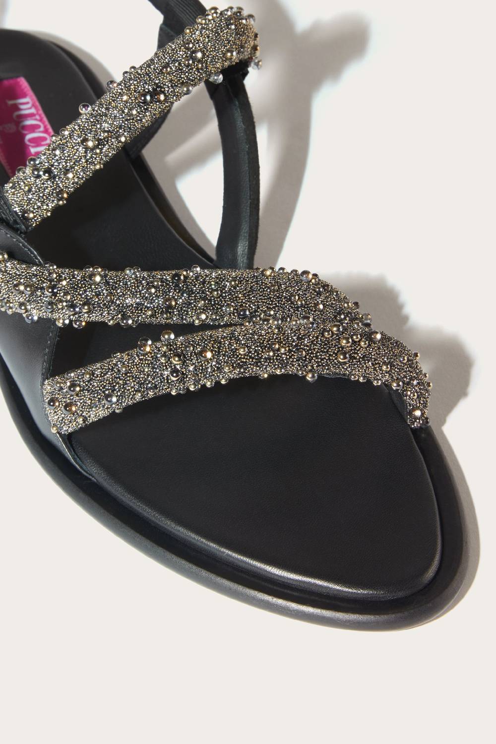 Pucci Lee Bead-Embellished Sandals