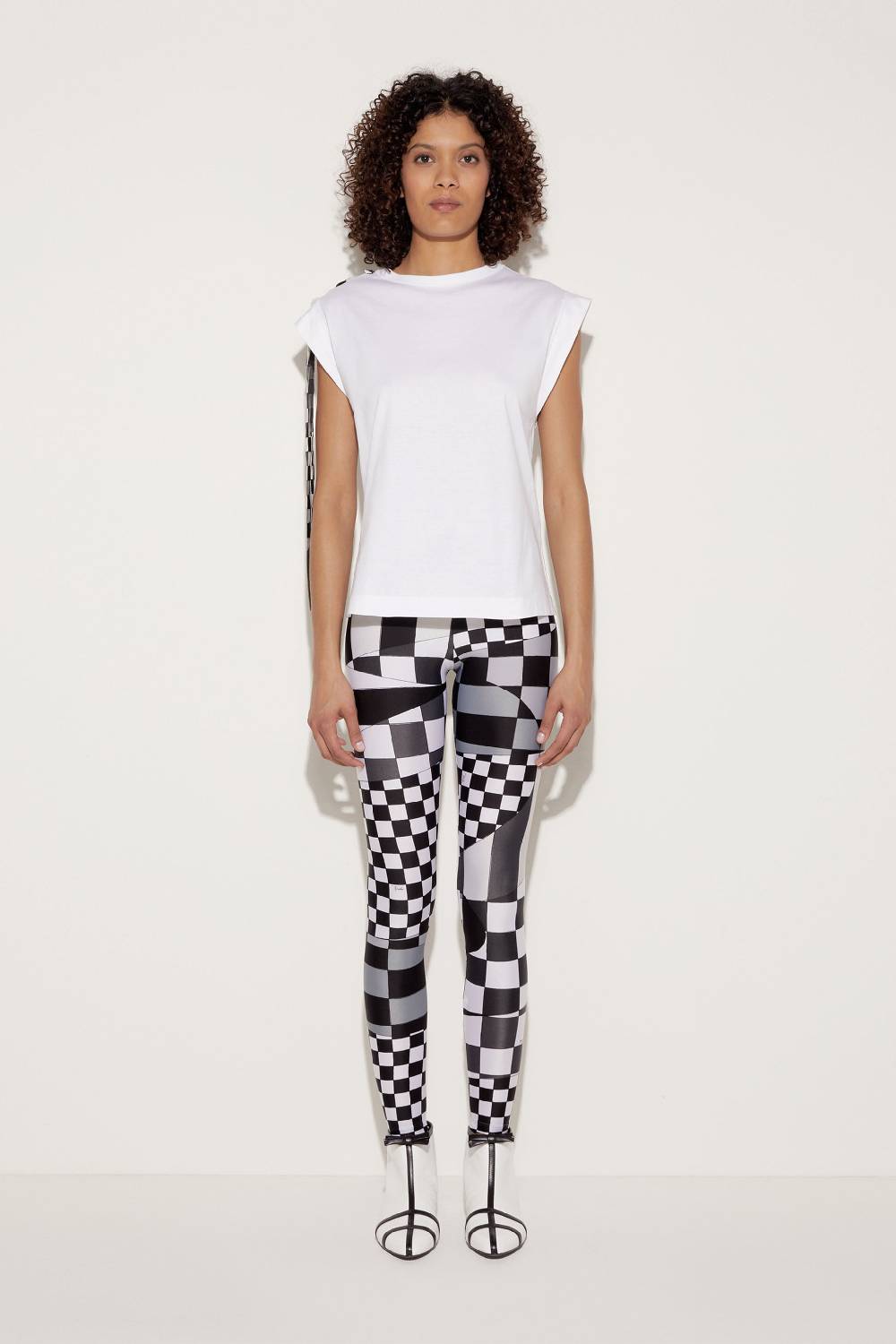 Pucci Leggings Con Stampa Giardino