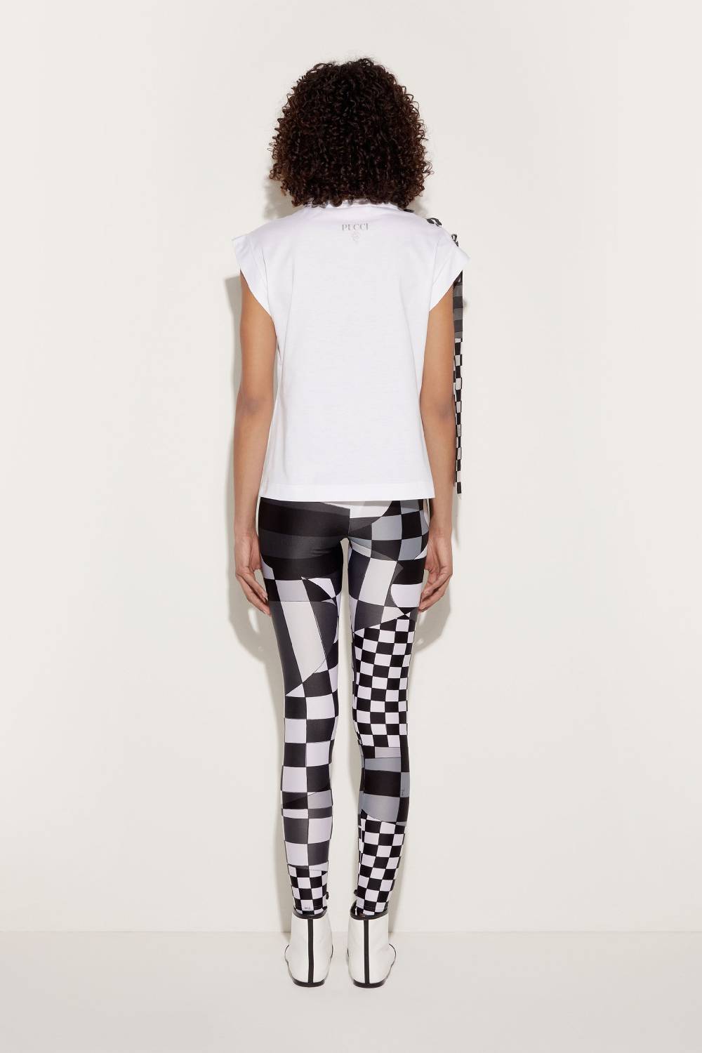 Pucci Leggings Con Stampa Giardino