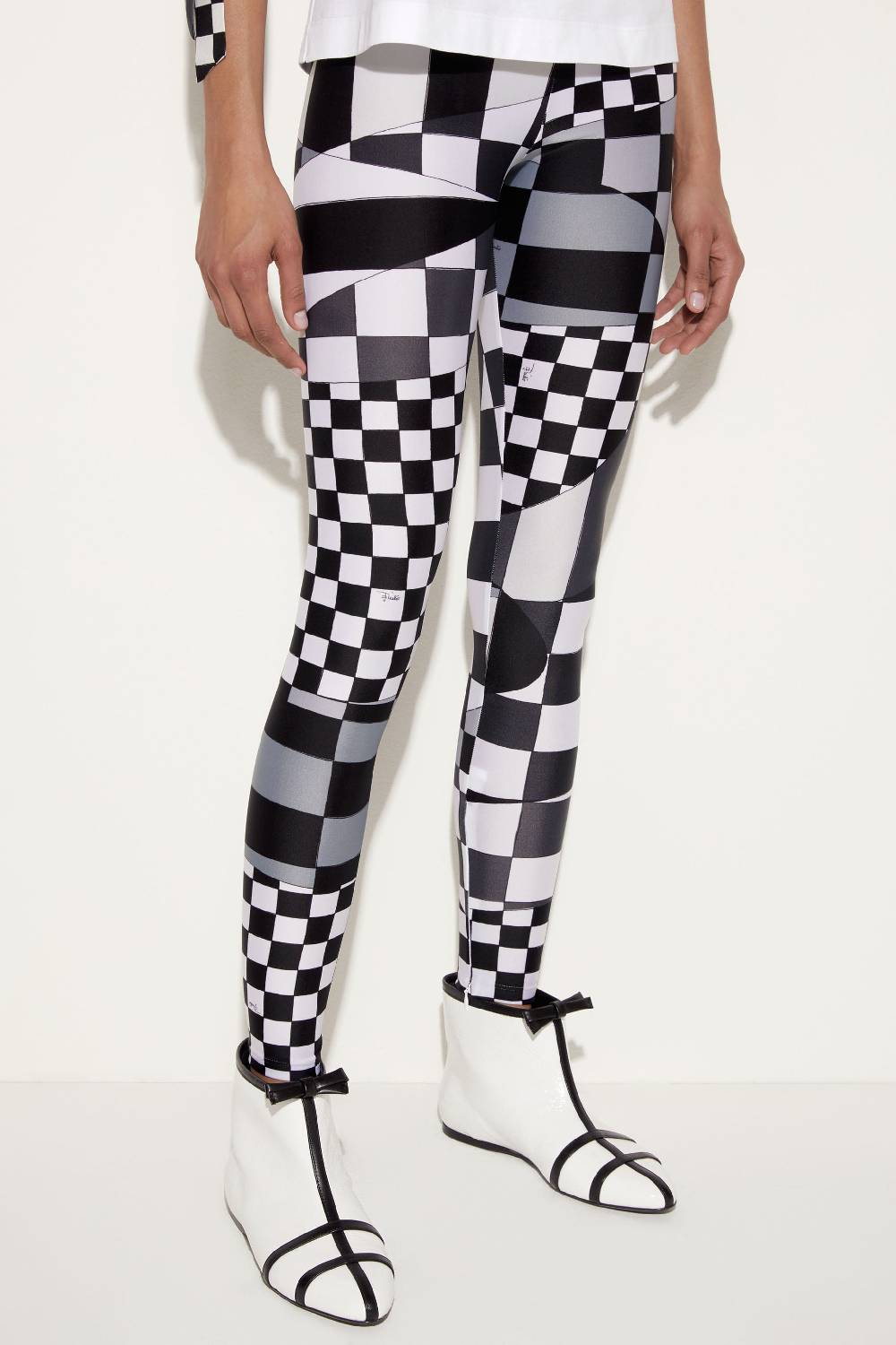 Pucci Leggings Con Stampa Giardino