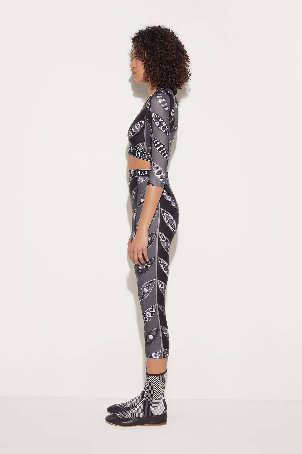 Pucci Leggings Con Stampa Girandole
