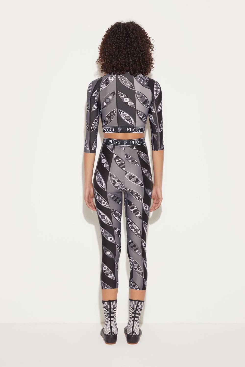 Pucci Leggings Con Stampa Girandole