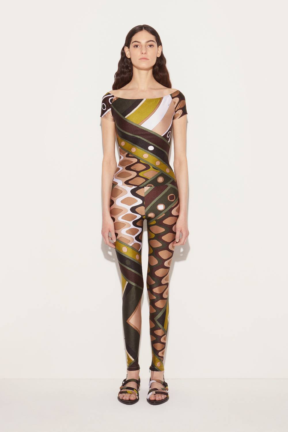 Pucci Leggings Con Stampa Vivara