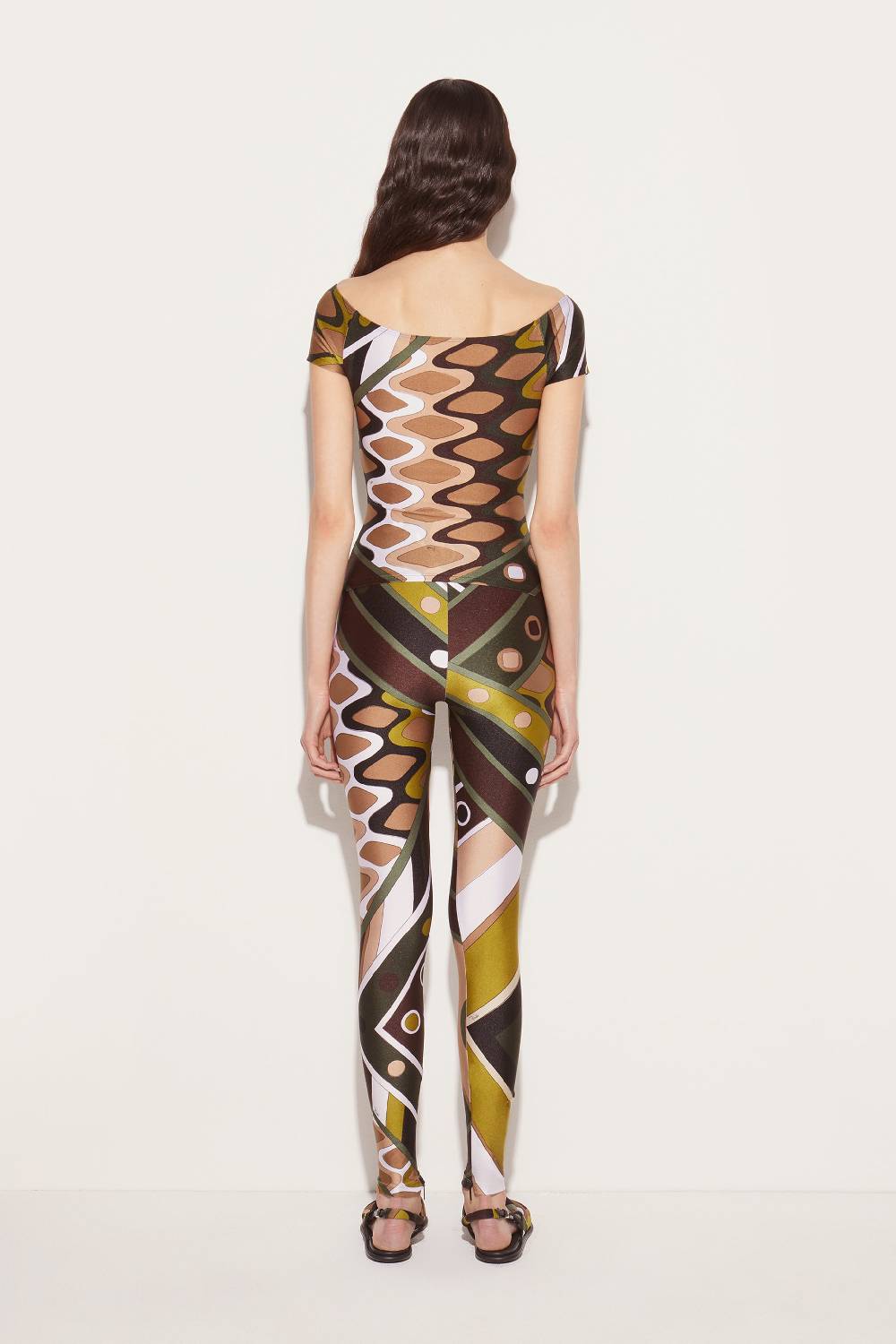 Pucci Leggings Con Stampa Vivara