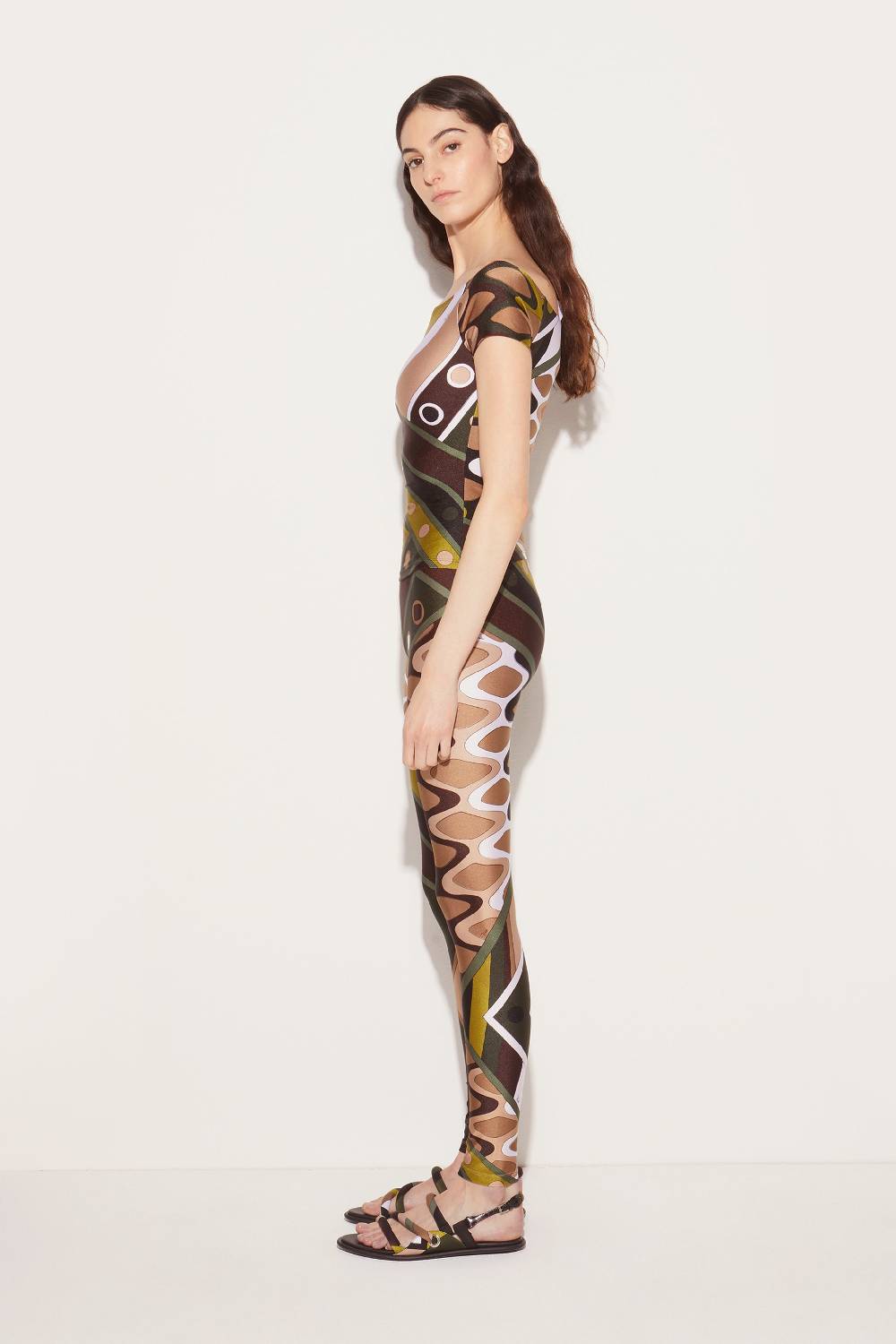 Pucci Leggings Con Stampa Vivara