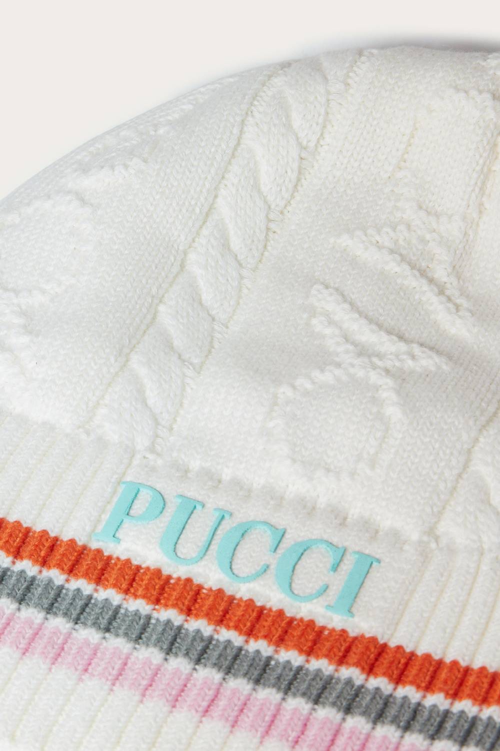 Pucci Logo-Appliqué Beanie Hat