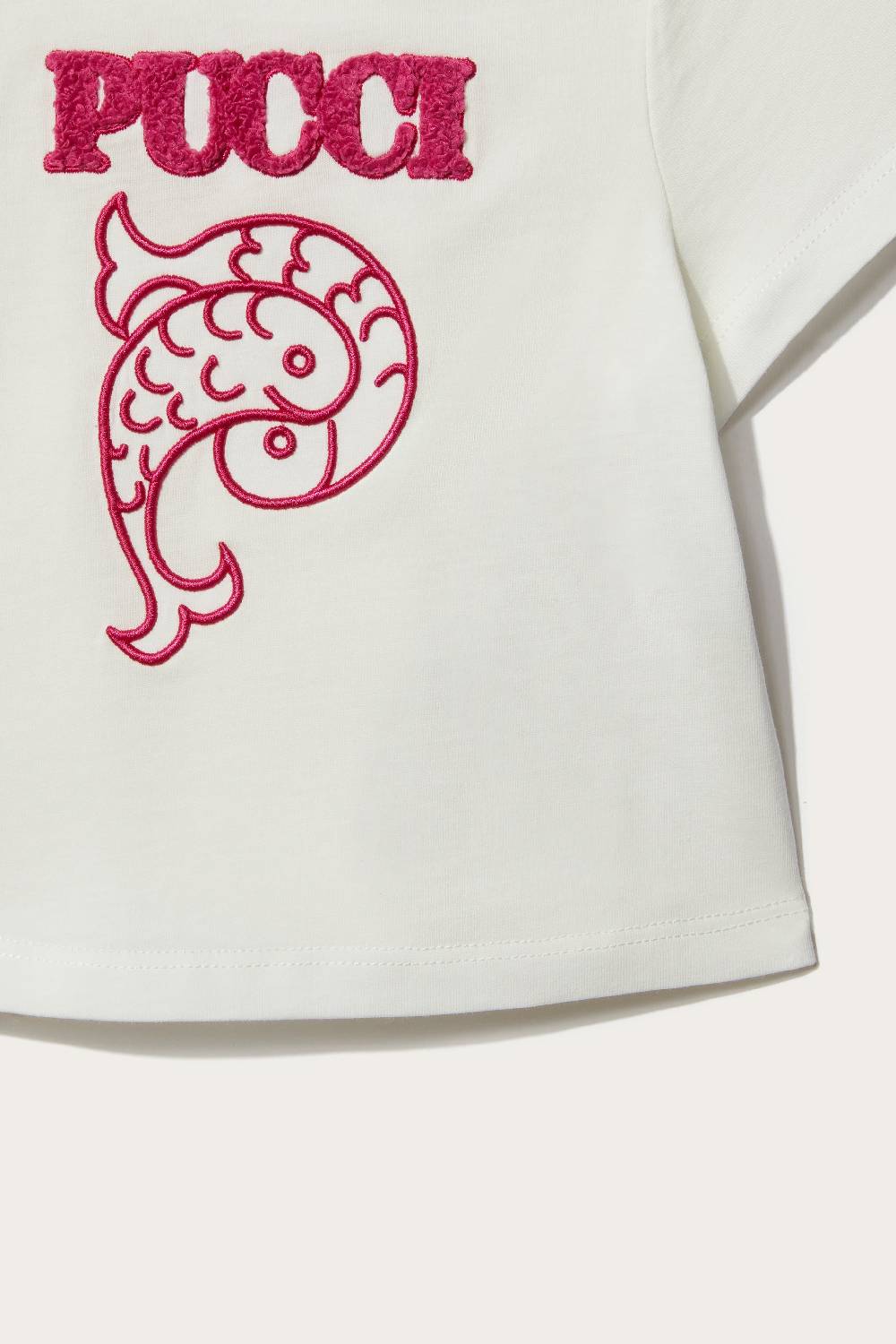 Pucci Logo-Appliqué Cotton T-Shirt