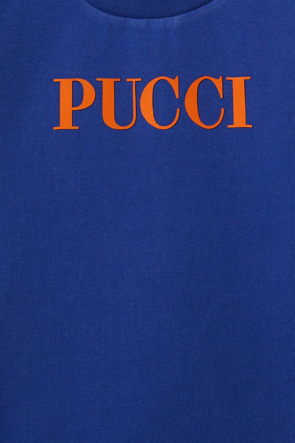 Pucci Logo-Print Cotton Dress