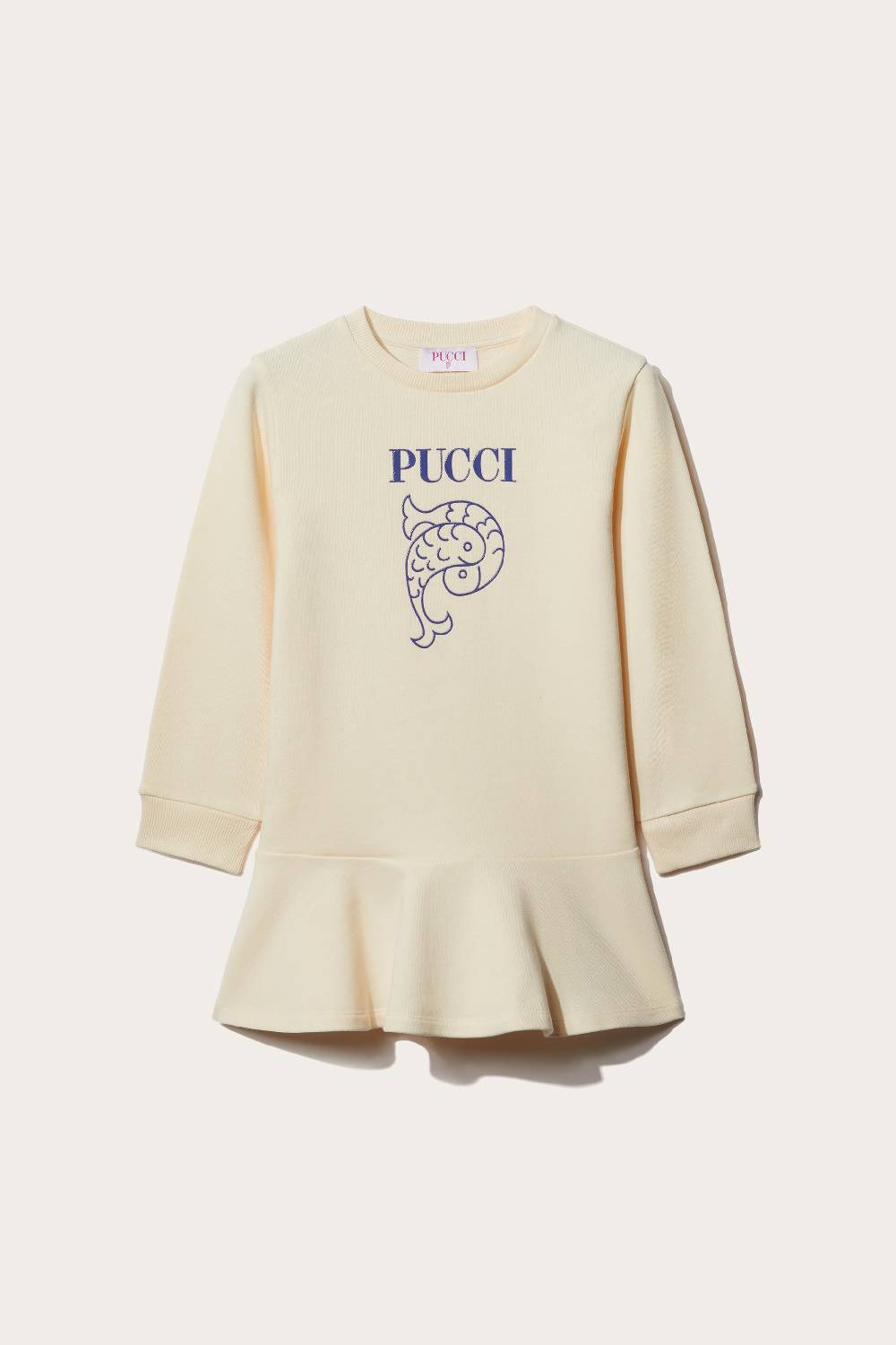 Pucci Logo-Print Cotton Dress