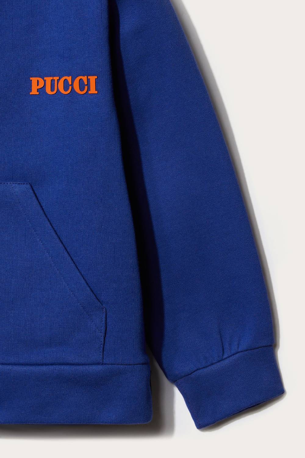 Pucci Logo-Print Cotton Hoodie