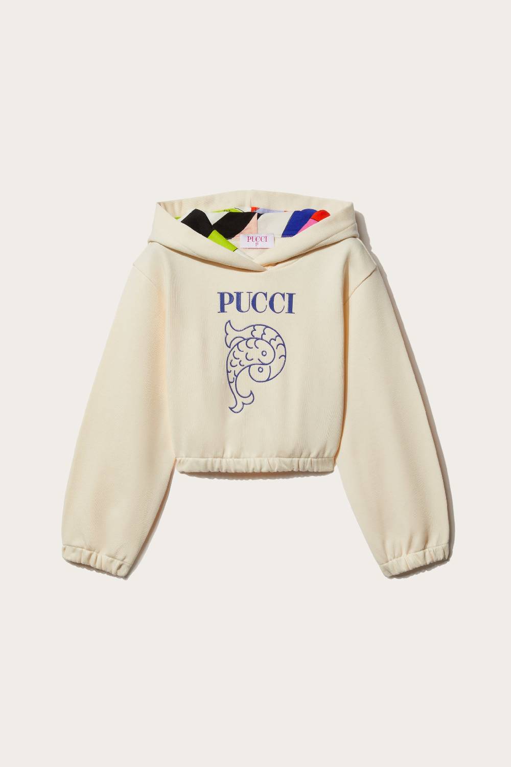 Pucci Logo-Print Cotton Hoodie