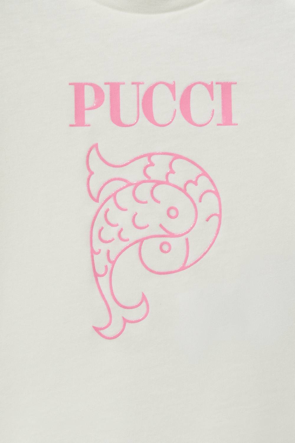 Pucci Logo-Print Cotton T-Shirt