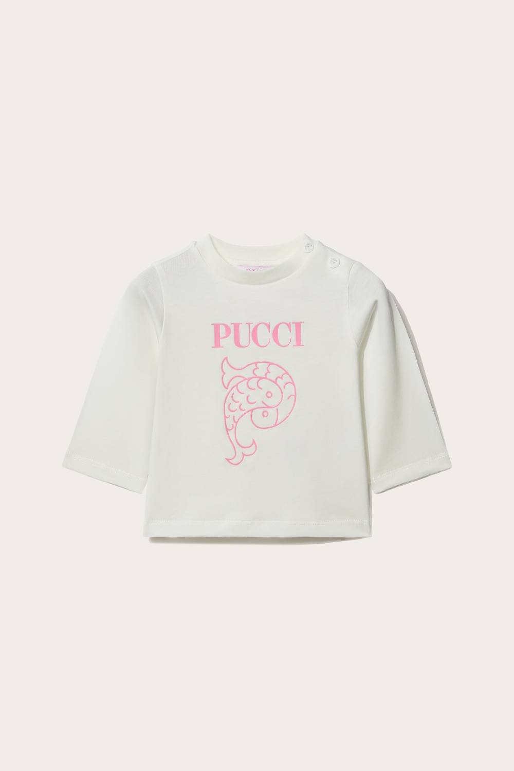 Pucci Logo-Print Cotton T-Shirt