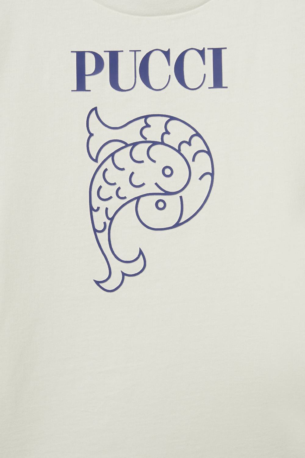 Pucci Logo-Print Cotton T-Shirt