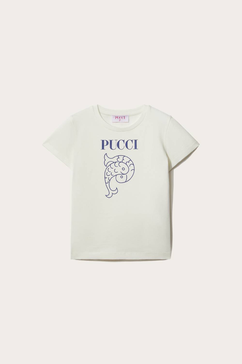 Pucci Logo-Print Cotton T-Shirt