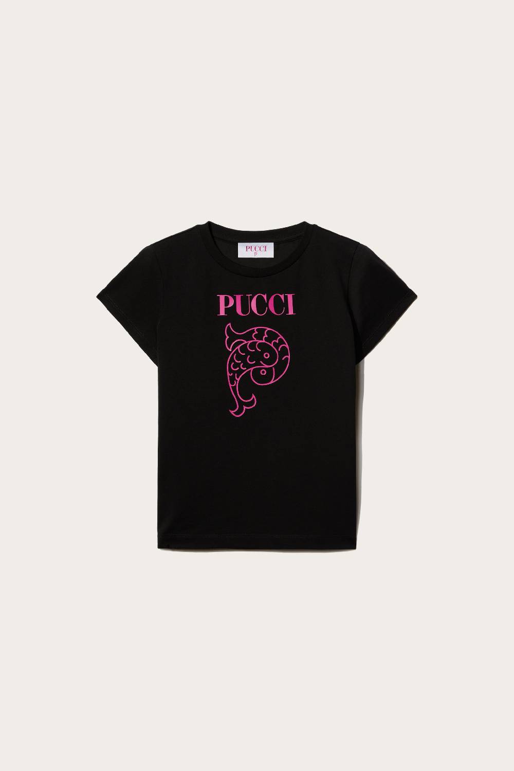 Pucci Logo-Print Cotton T-Shirt