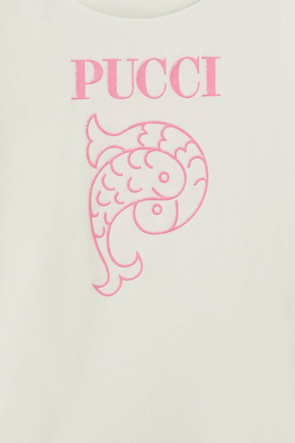 Pucci Logo-Print Cotton T-Shirt