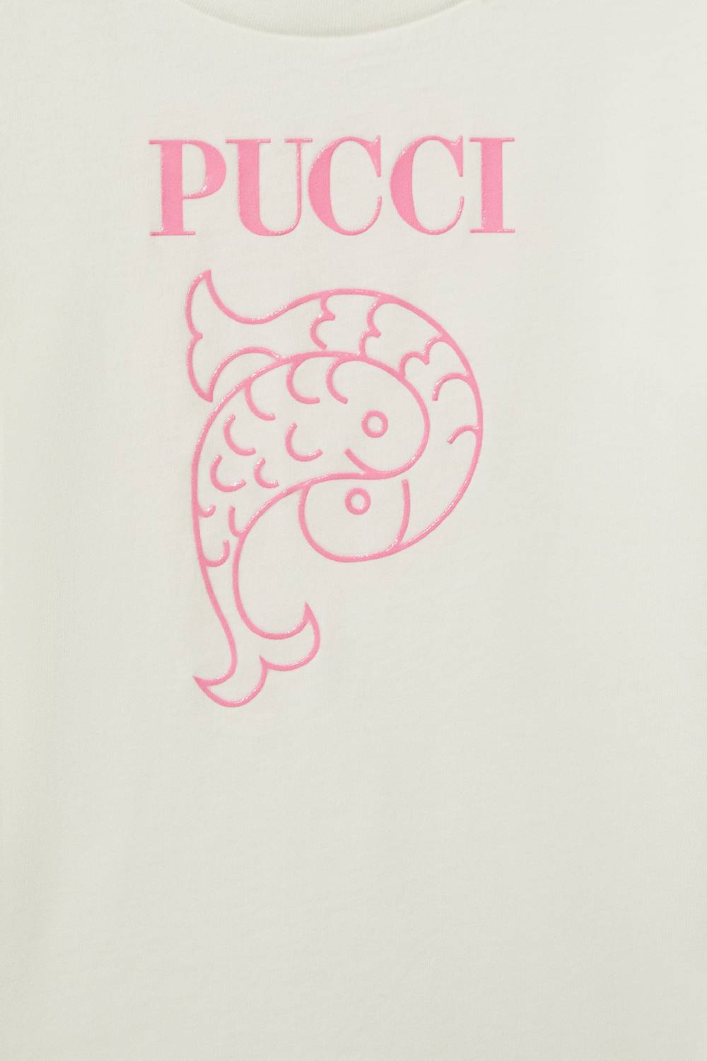 Pucci Logo-Print Cotton T-Shirt