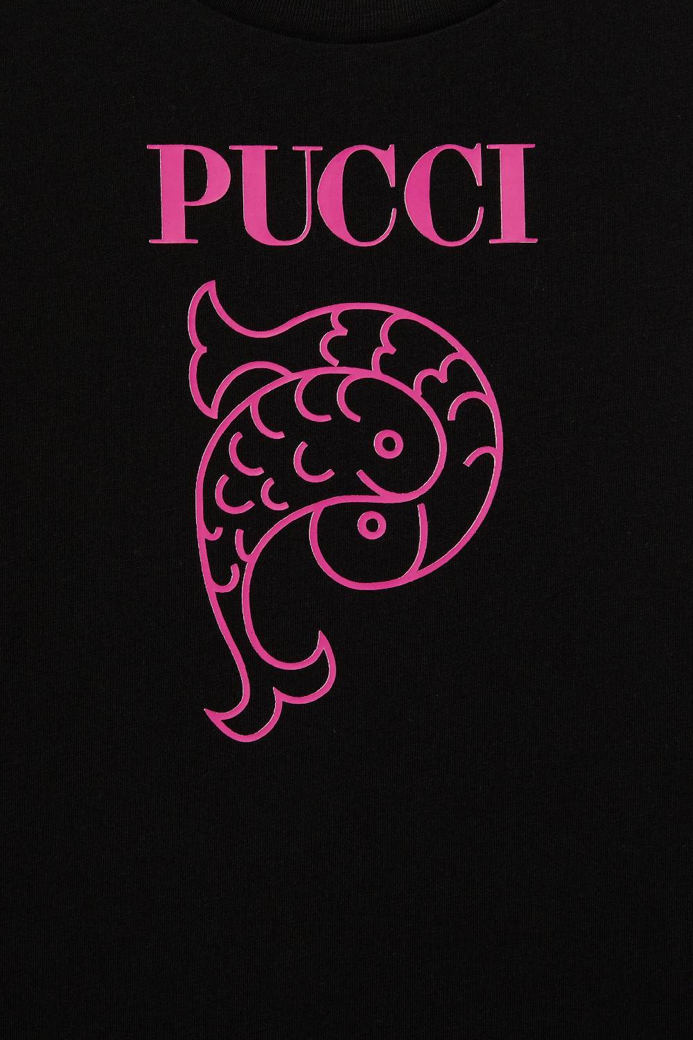 Pucci Logo-Print Cotton T-Shirt