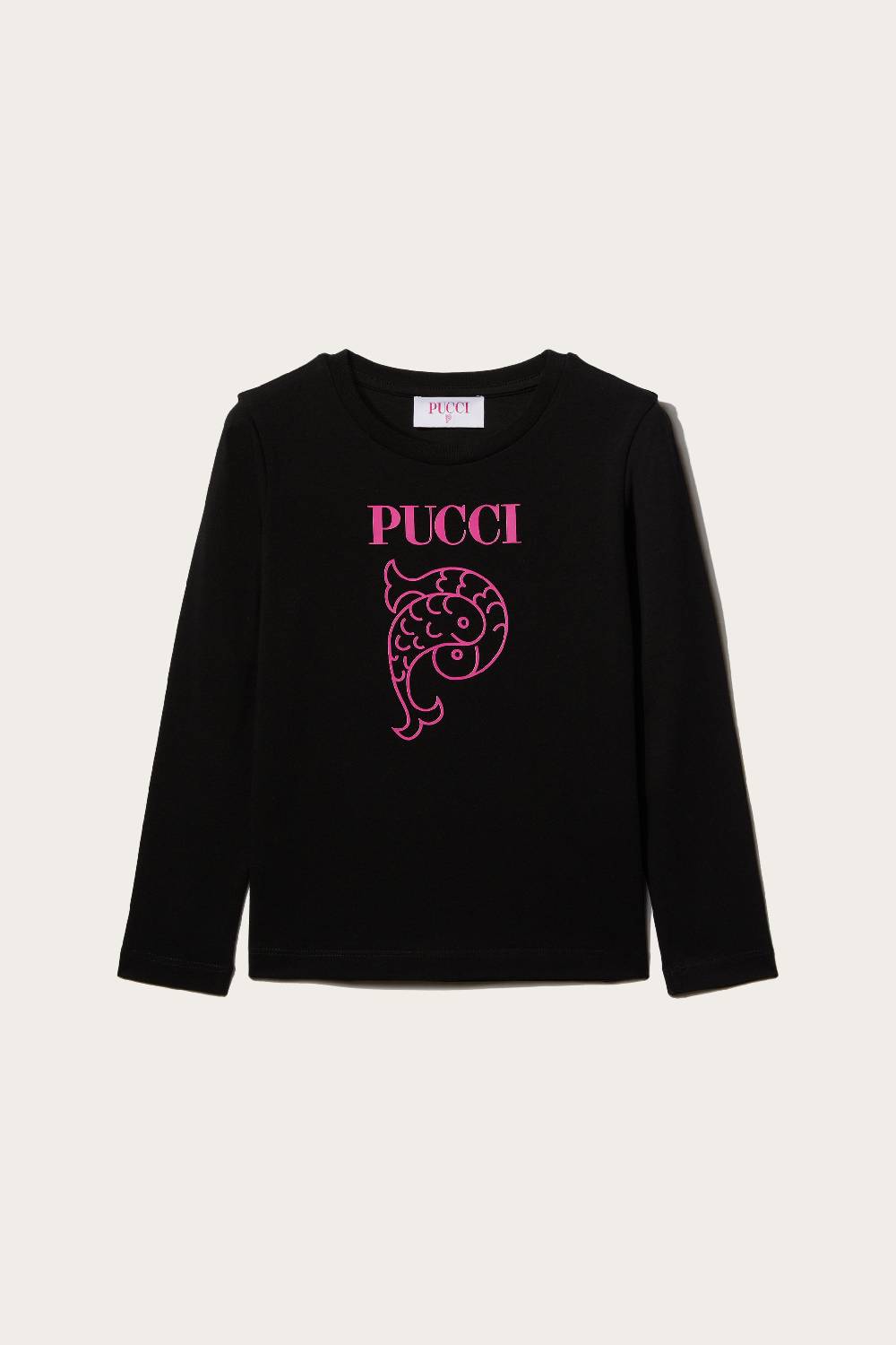 Pucci Logo-Print Cotton T-Shirt