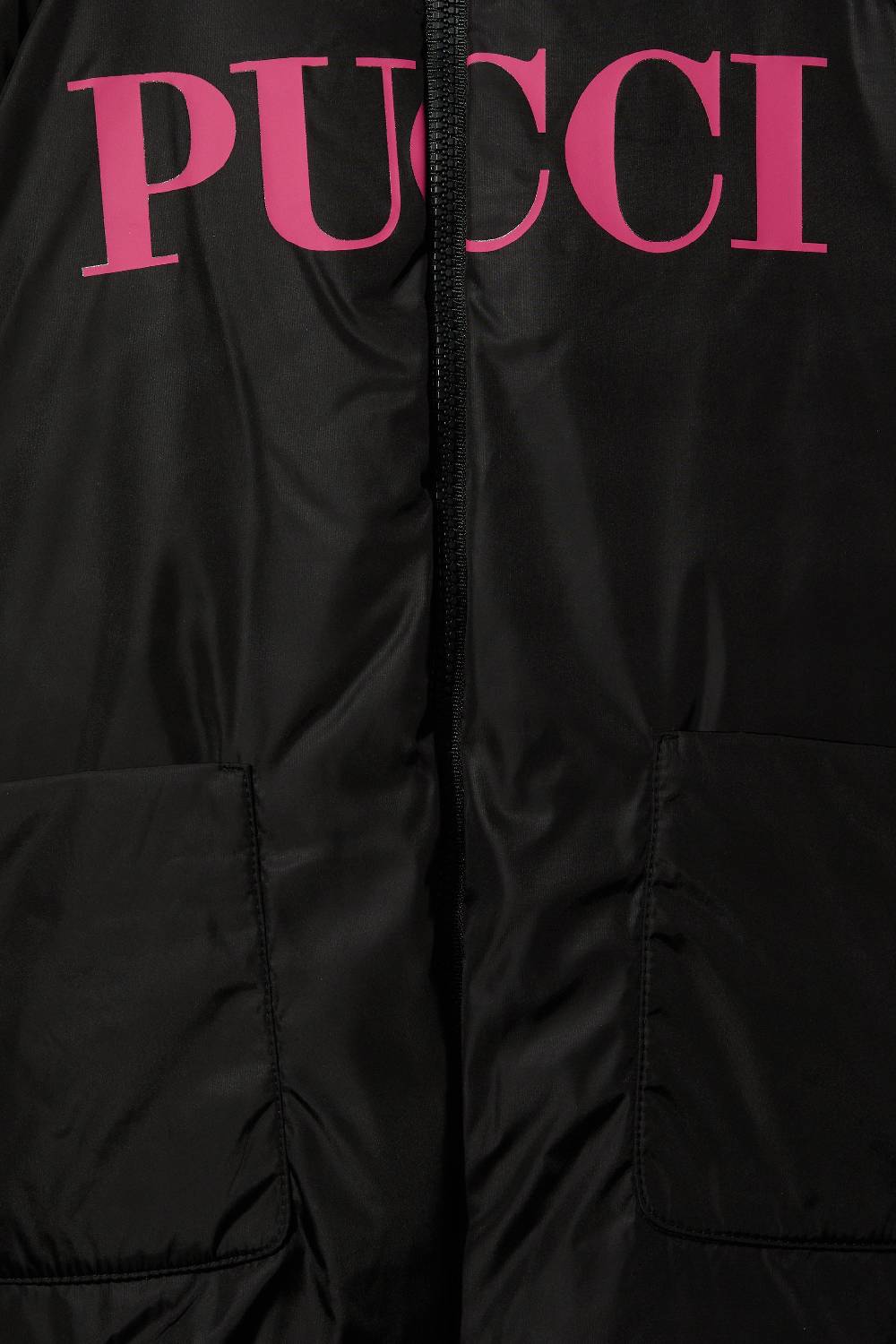 Pucci Logo-Print Puffer Jacket