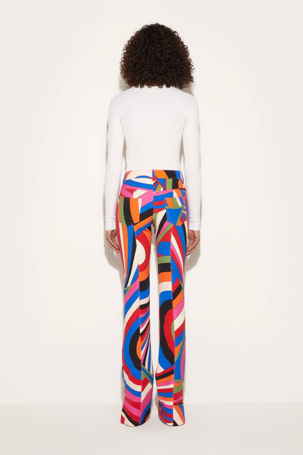 Pucci Maglione A Costine Con Applicazione Logo