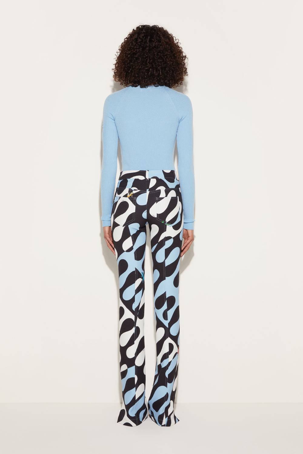 Pucci Maglione A Costine Con Applicazione Logo