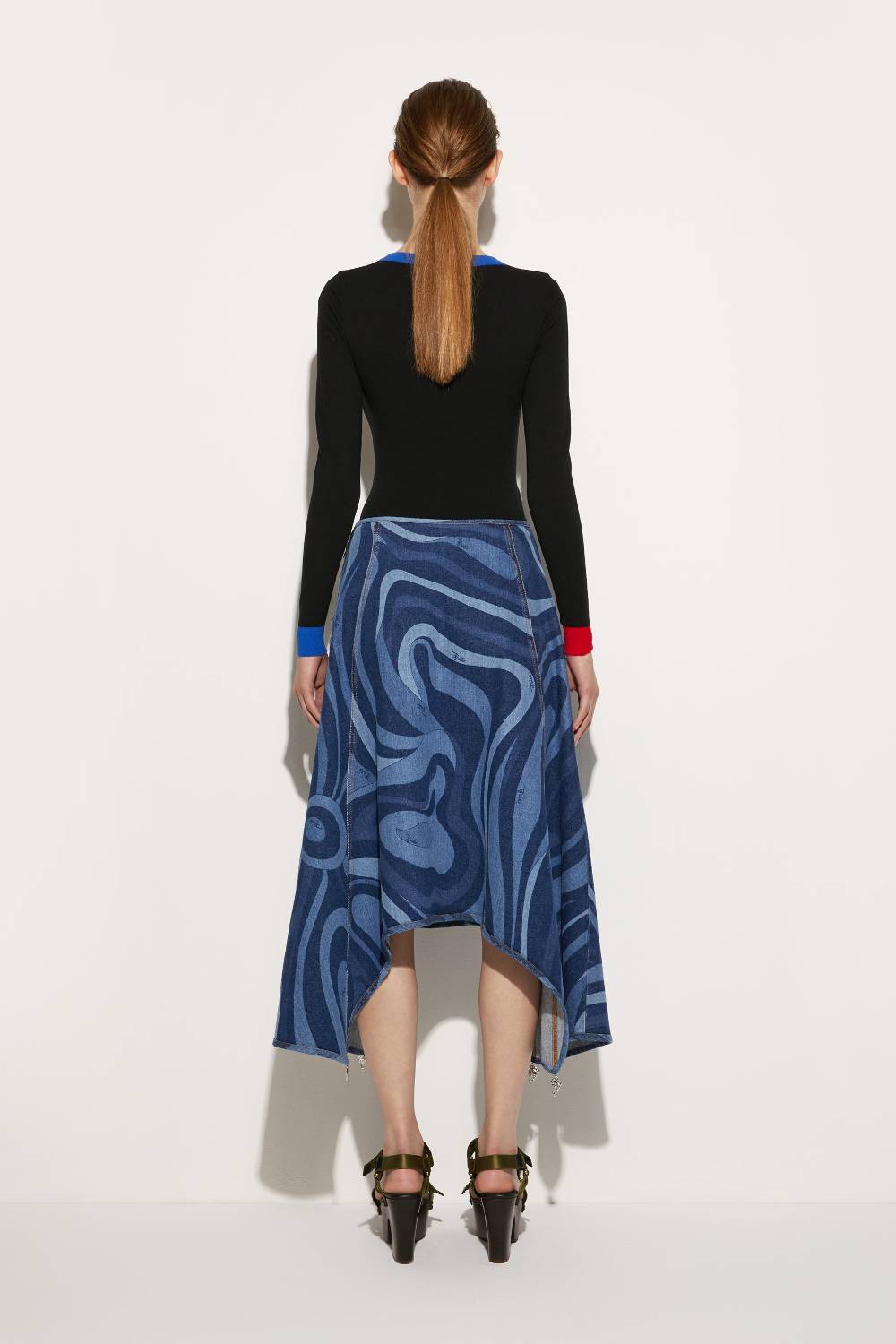 Pucci Maglione Con Design Color-block