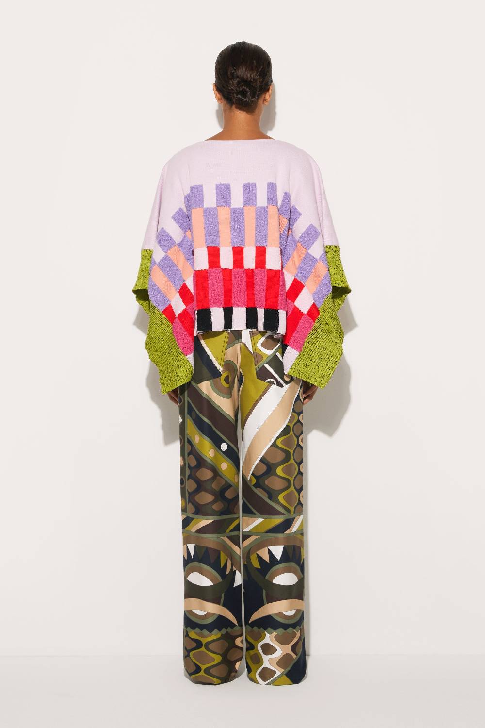 Pucci Maglione Con Design Color-block