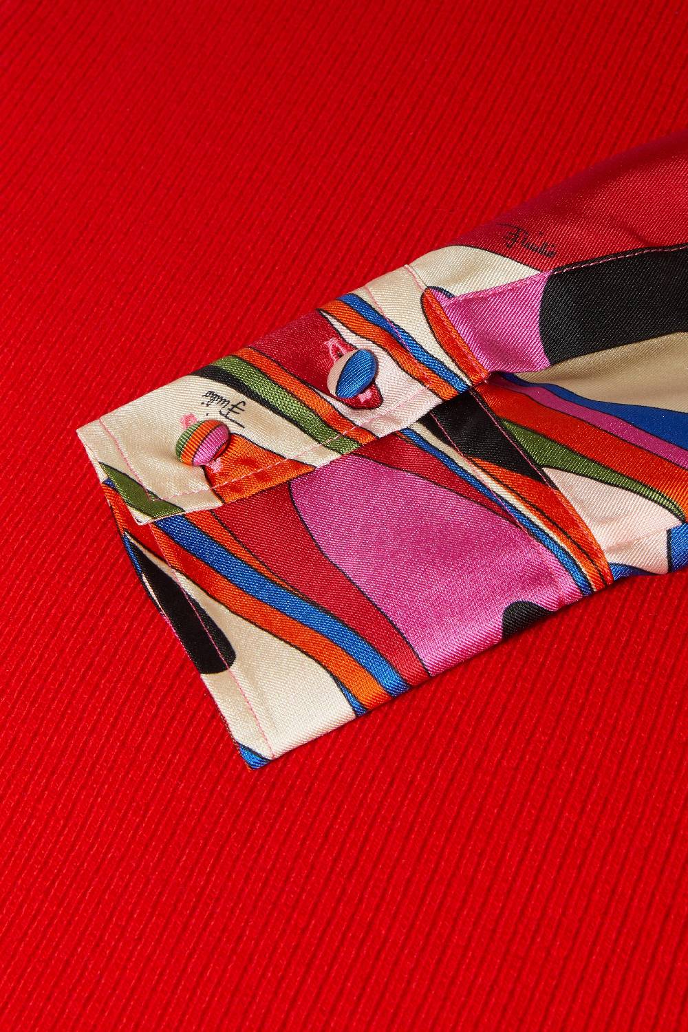 Pucci Maglione Con Inserti Onde