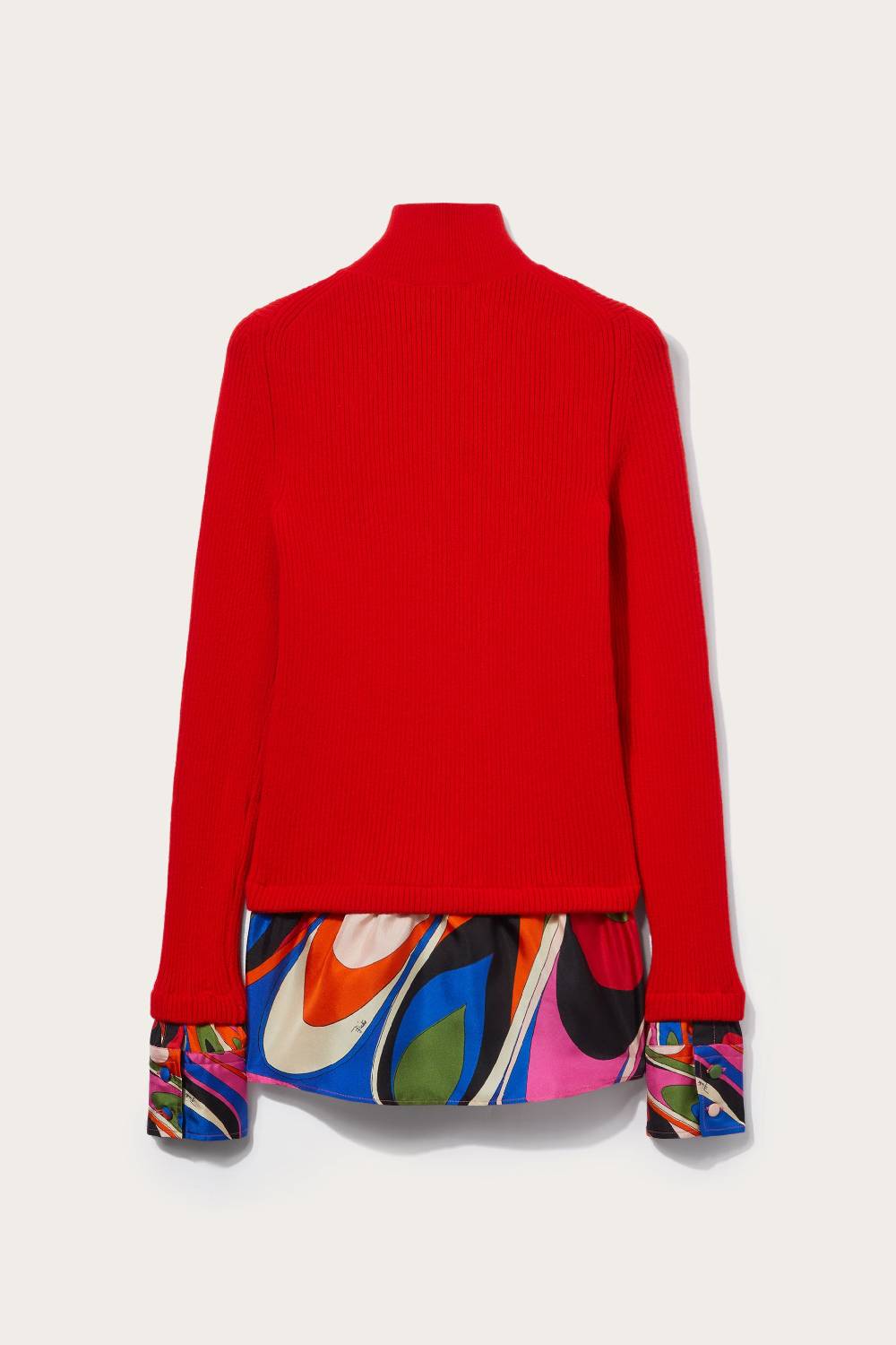 Pucci Maglione Con Inserti Onde