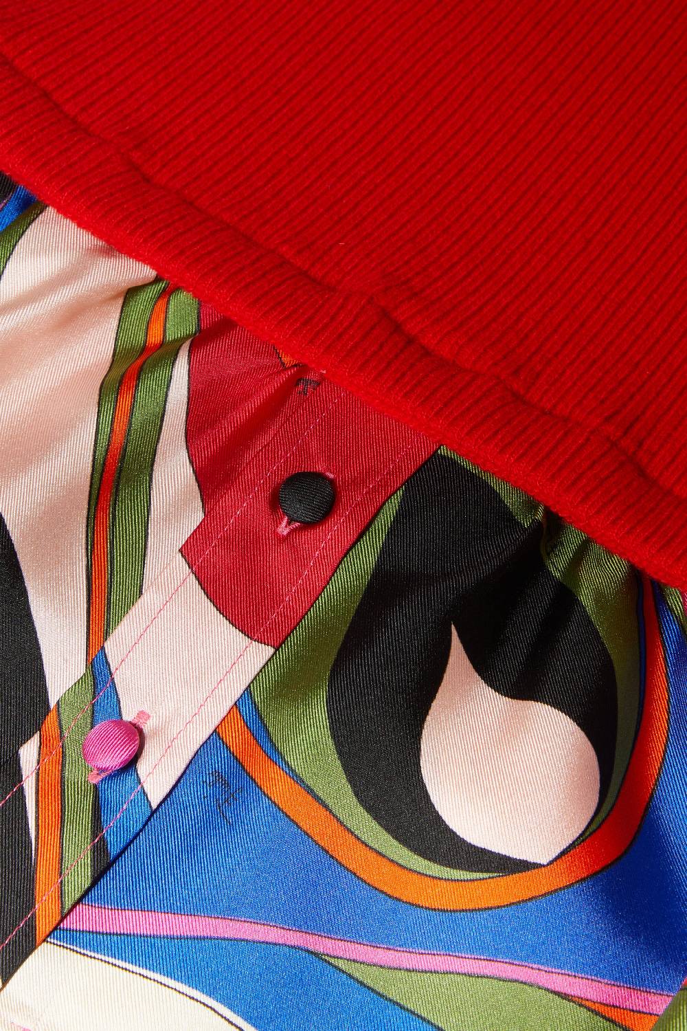 Pucci Maglione Con Inserti Onde