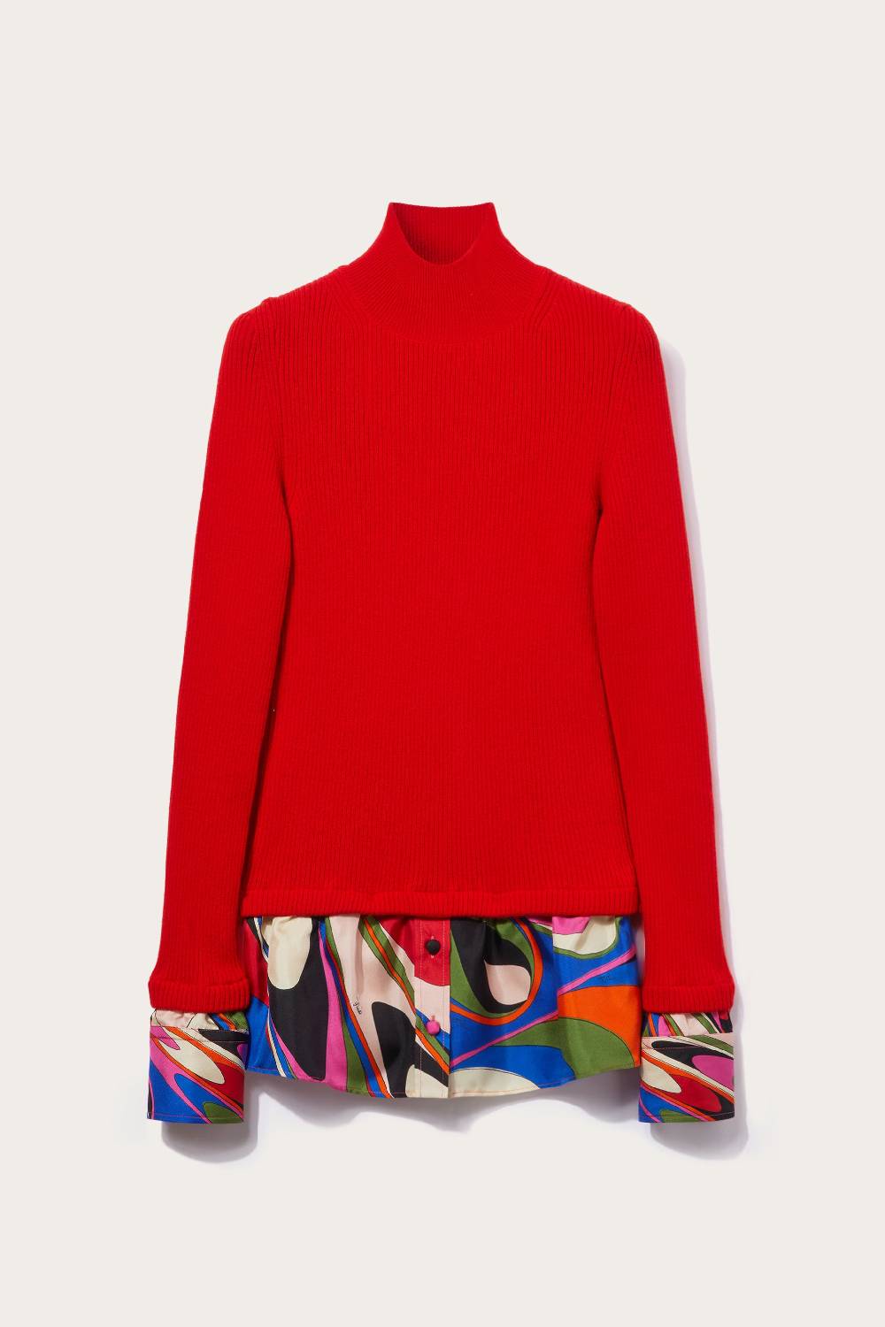 Pucci Maglione con inserti Onde