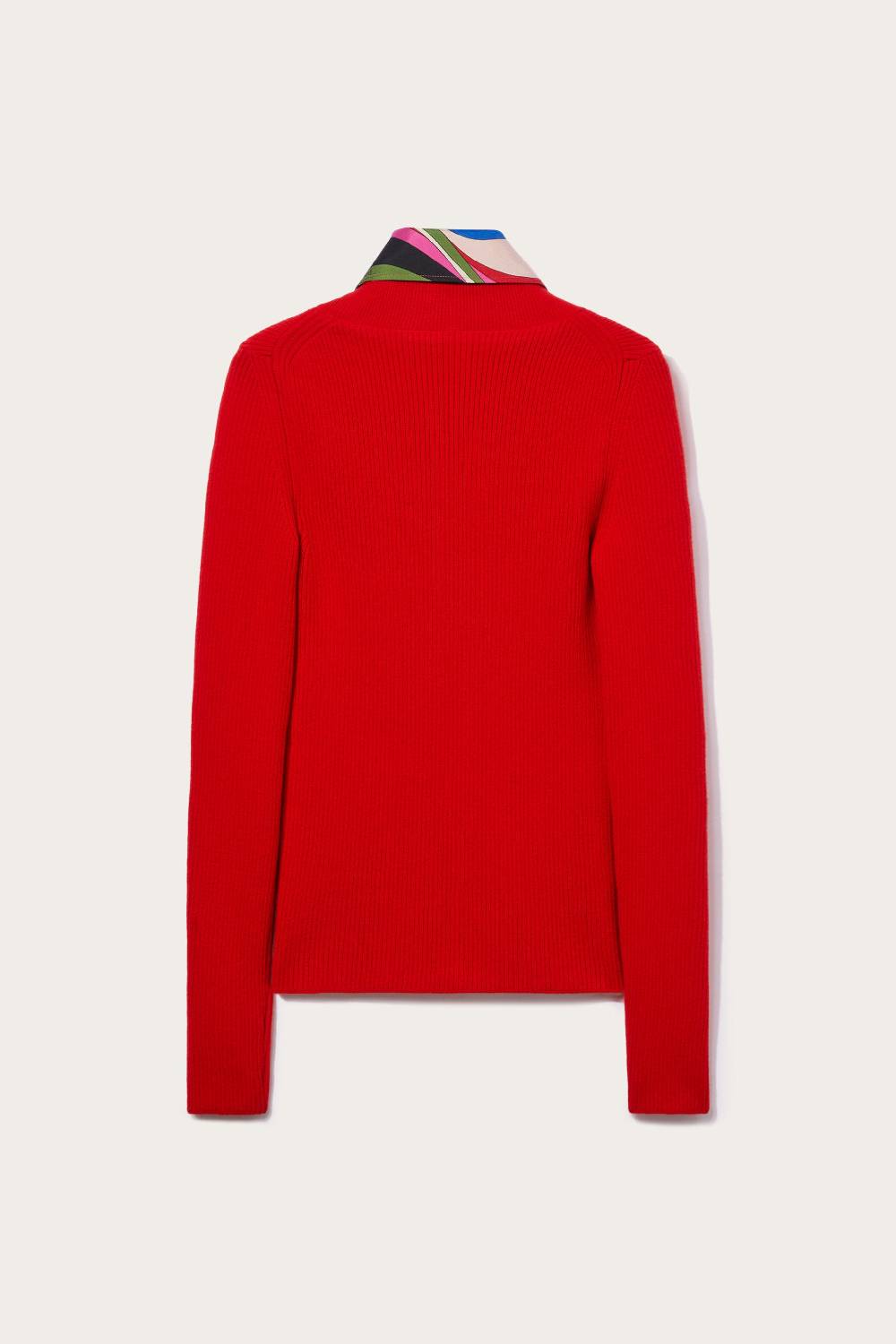 Pucci Maglione Con Inserti Onde