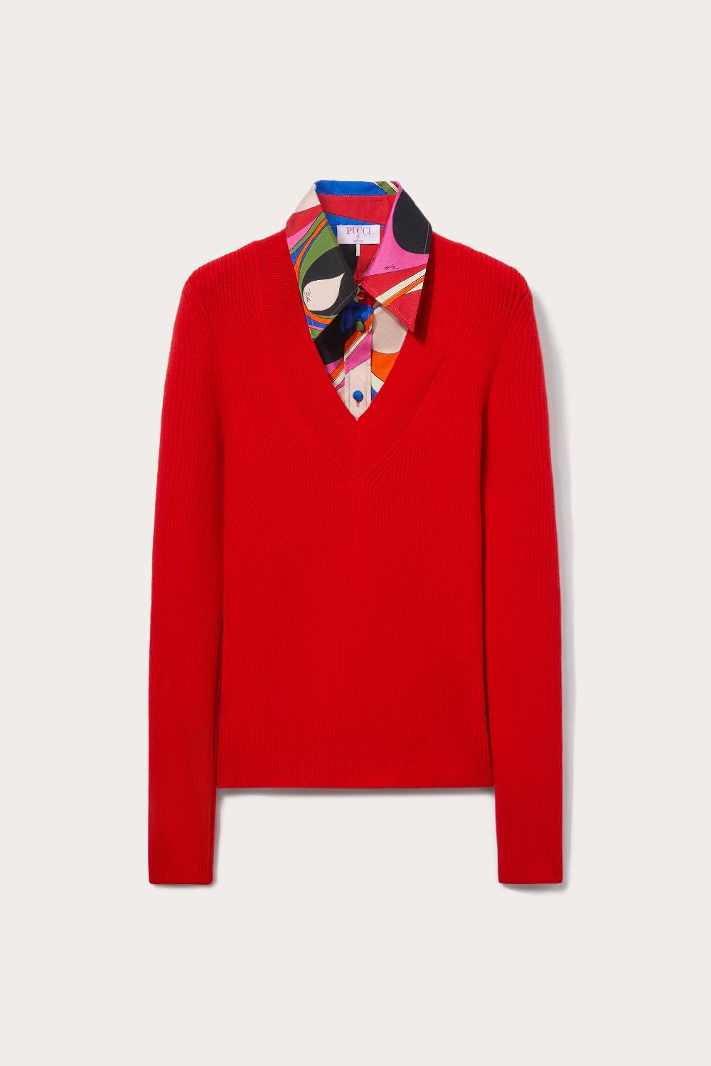 Pucci Maglione con inserti Onde