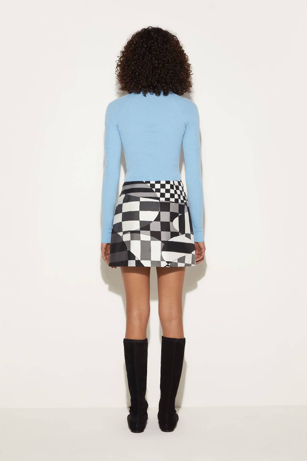 Pucci Maglione Dolcevita Con Applicazione Logo